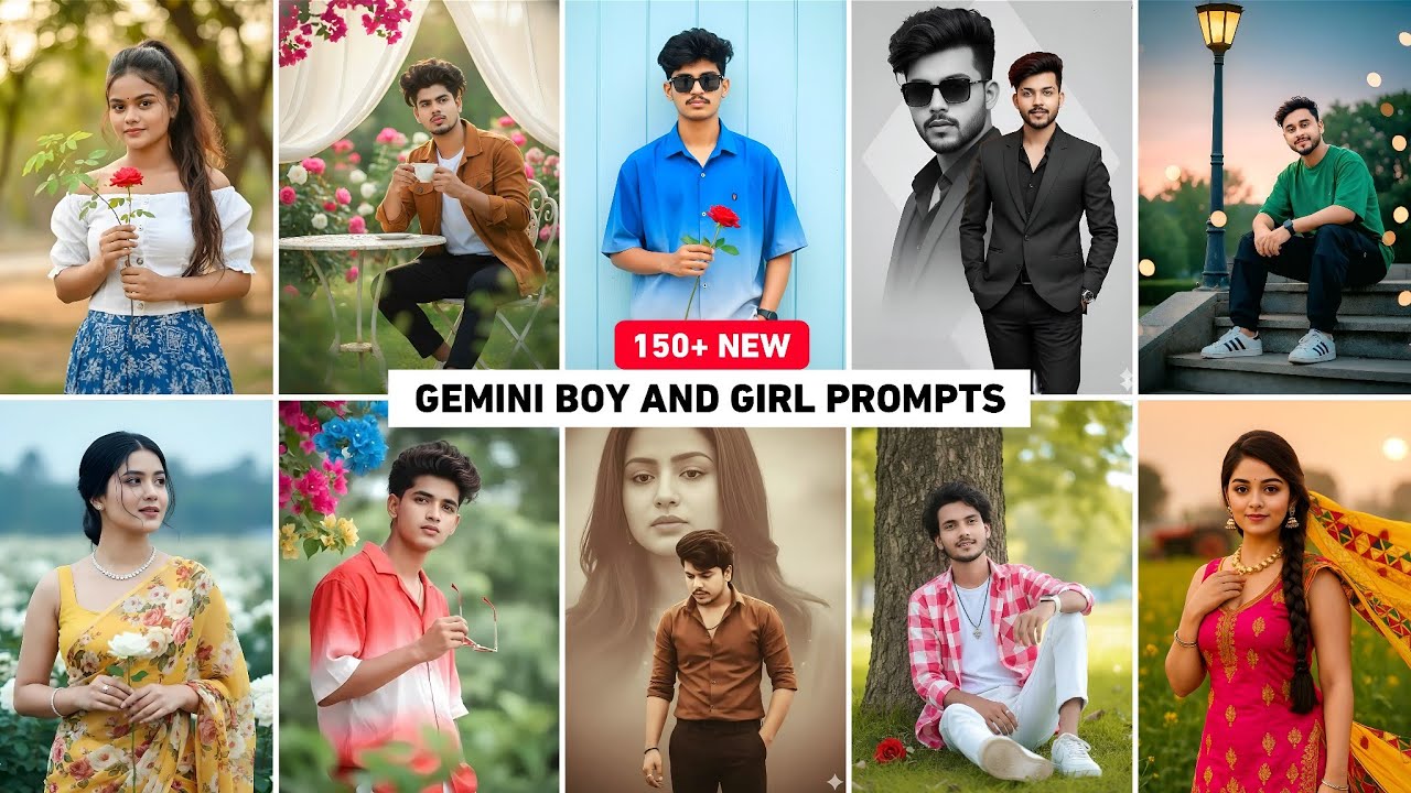 Google Gemini AI Photo Prompt Copy Paste Trending 2026 – For Boys Girls and Couple